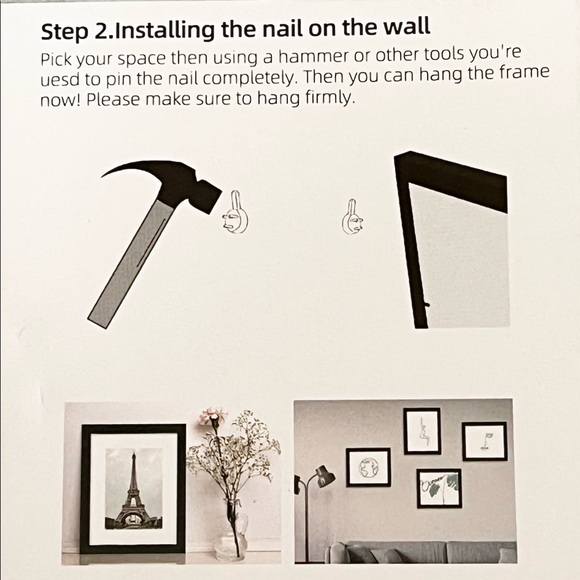 Framed 12 x 12 Janessa Wait Calendar Print (8x8 mat included behind print) - Picture 6 of 6